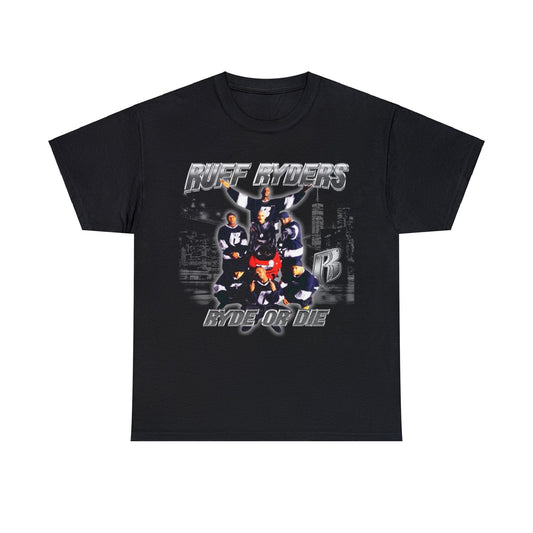Ruff Ryders 90s 2000s Hiphop Group Unisex Heavy Cotton Tee