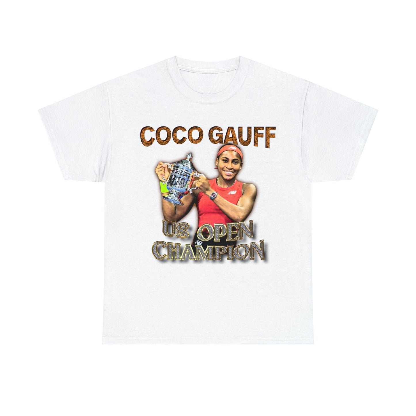 Coco Gauff US Open Champion Unisex Heavy Cotton Tee