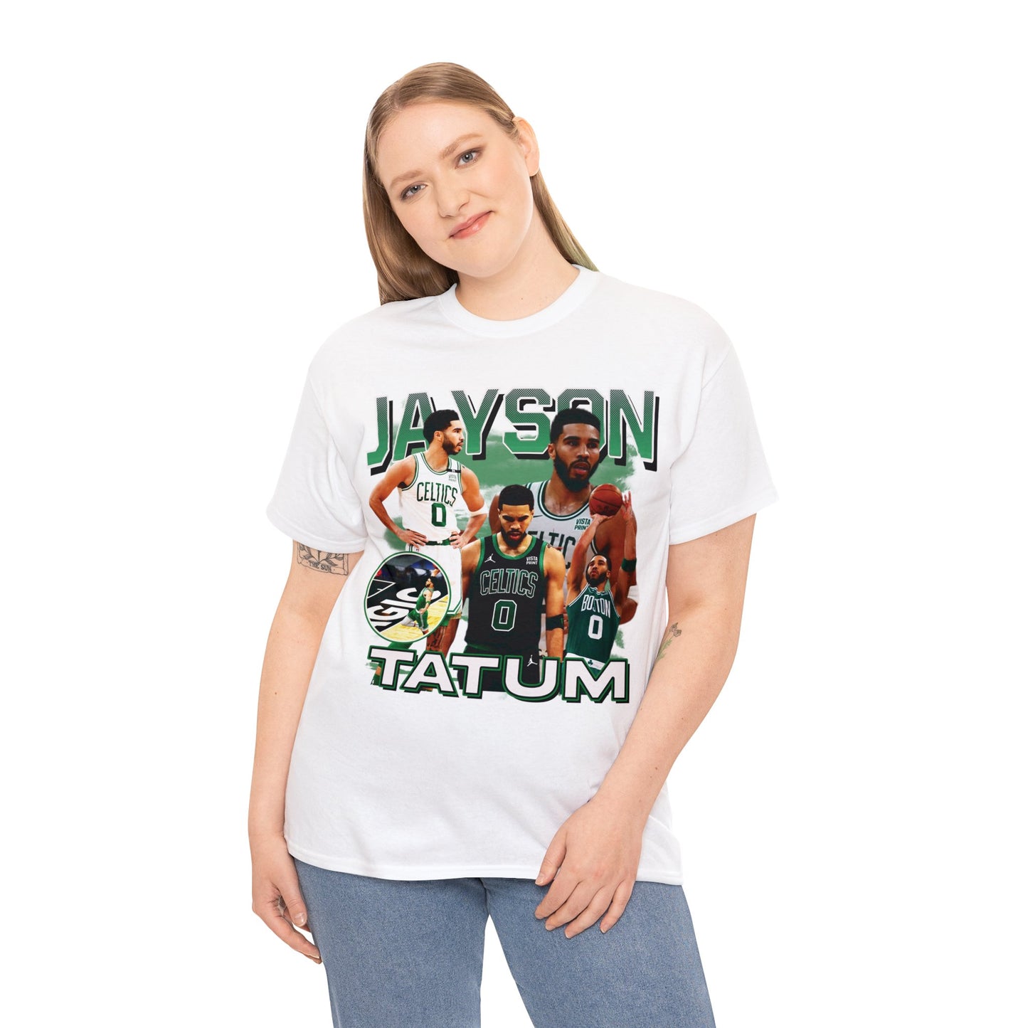 Jayson Tatum Boston Basketball All Star Unisex Heavy Cotton Tee