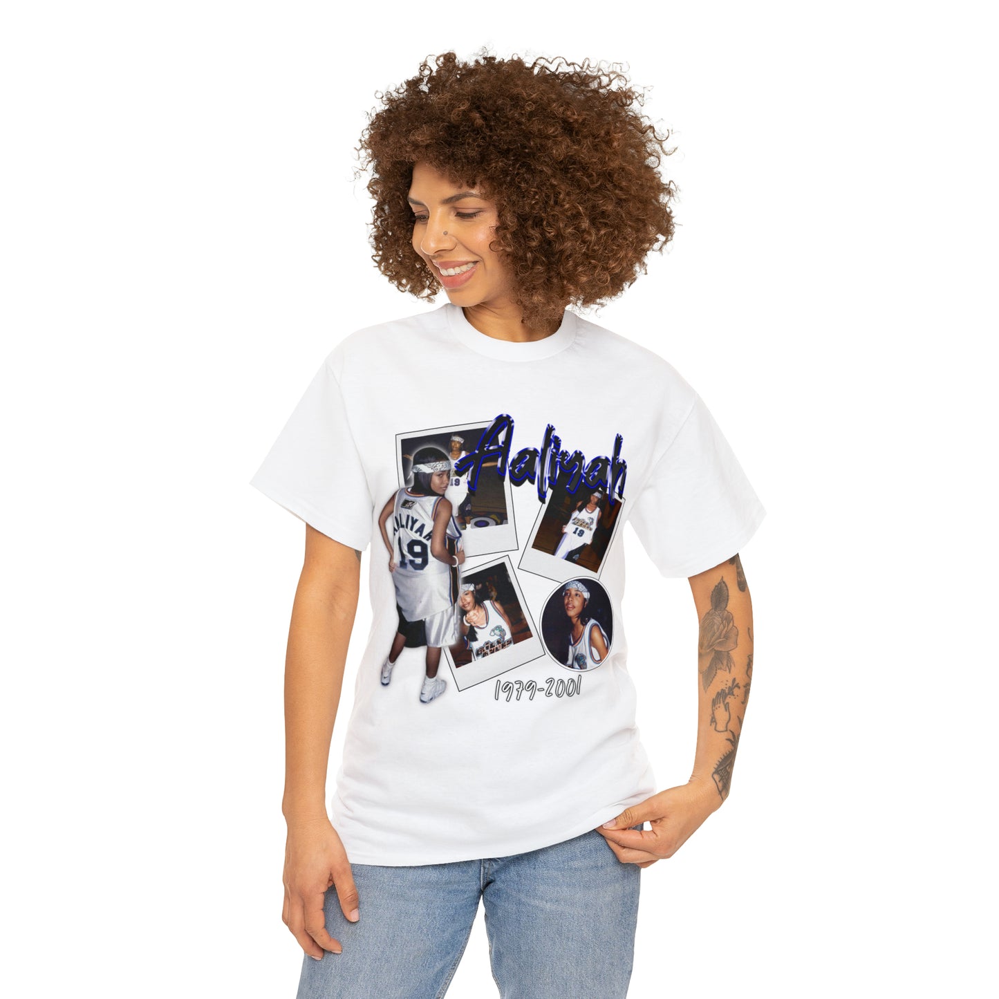 Aaliyah MTV Rock N Jock Bricklayers Unisex Heavy Cotton Tee