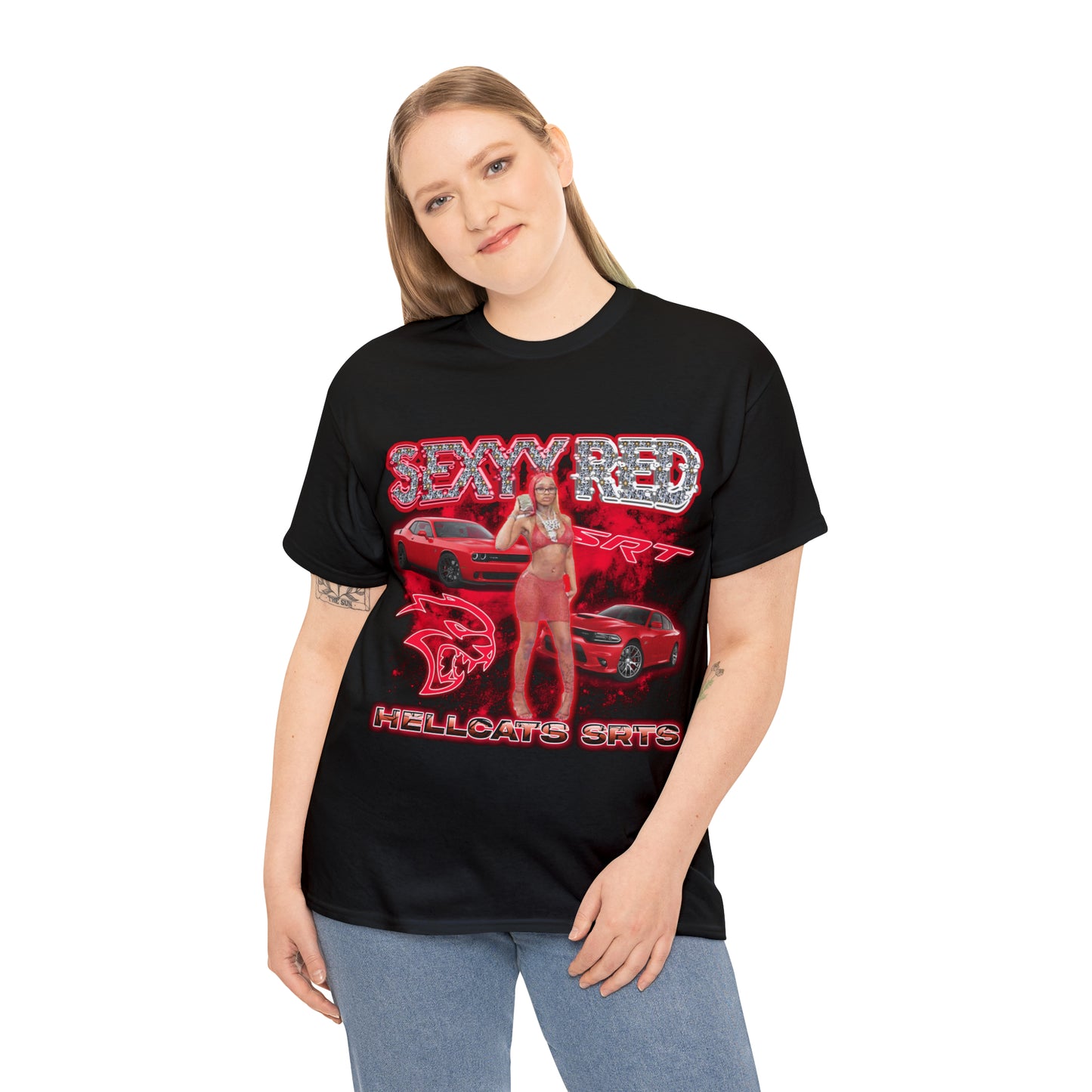 Sexyy Red Hellcats SRTS Unisex Heavy Cotton Tee