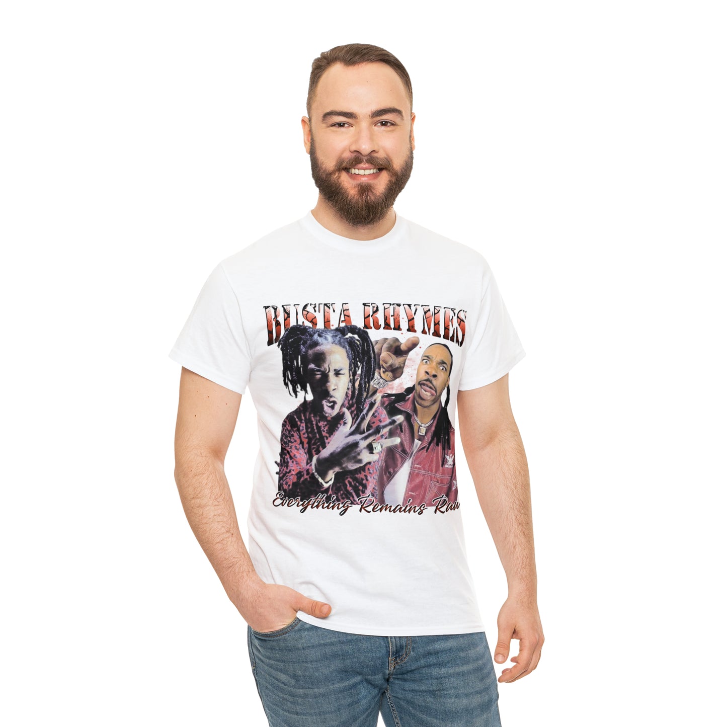 Busta Rhymes Everything Remains Raw Unisex Heavy Cotton Tee