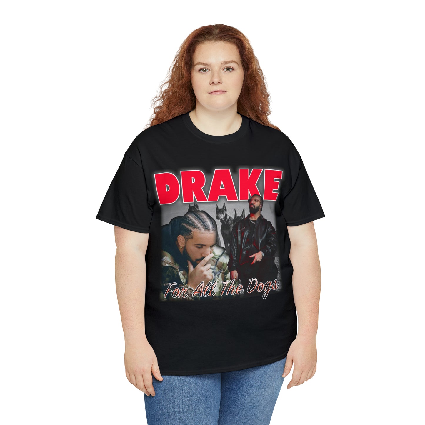 Drake for all the dogs Unisex Heavy Cotton Tee