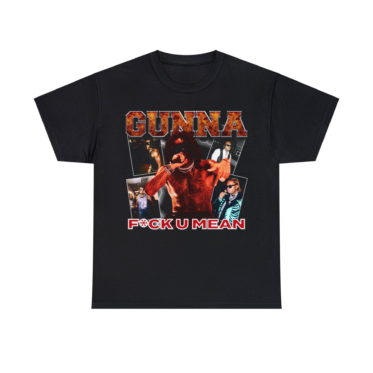 Gunna Hiphop Star Unisex Heavy Cotton Tee