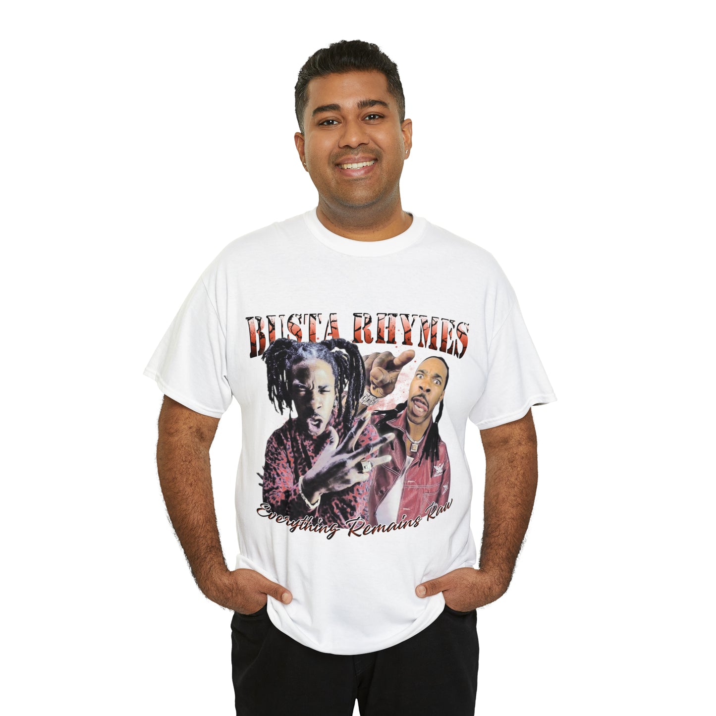 Busta Rhymes Everything Remains Raw Unisex Heavy Cotton Tee