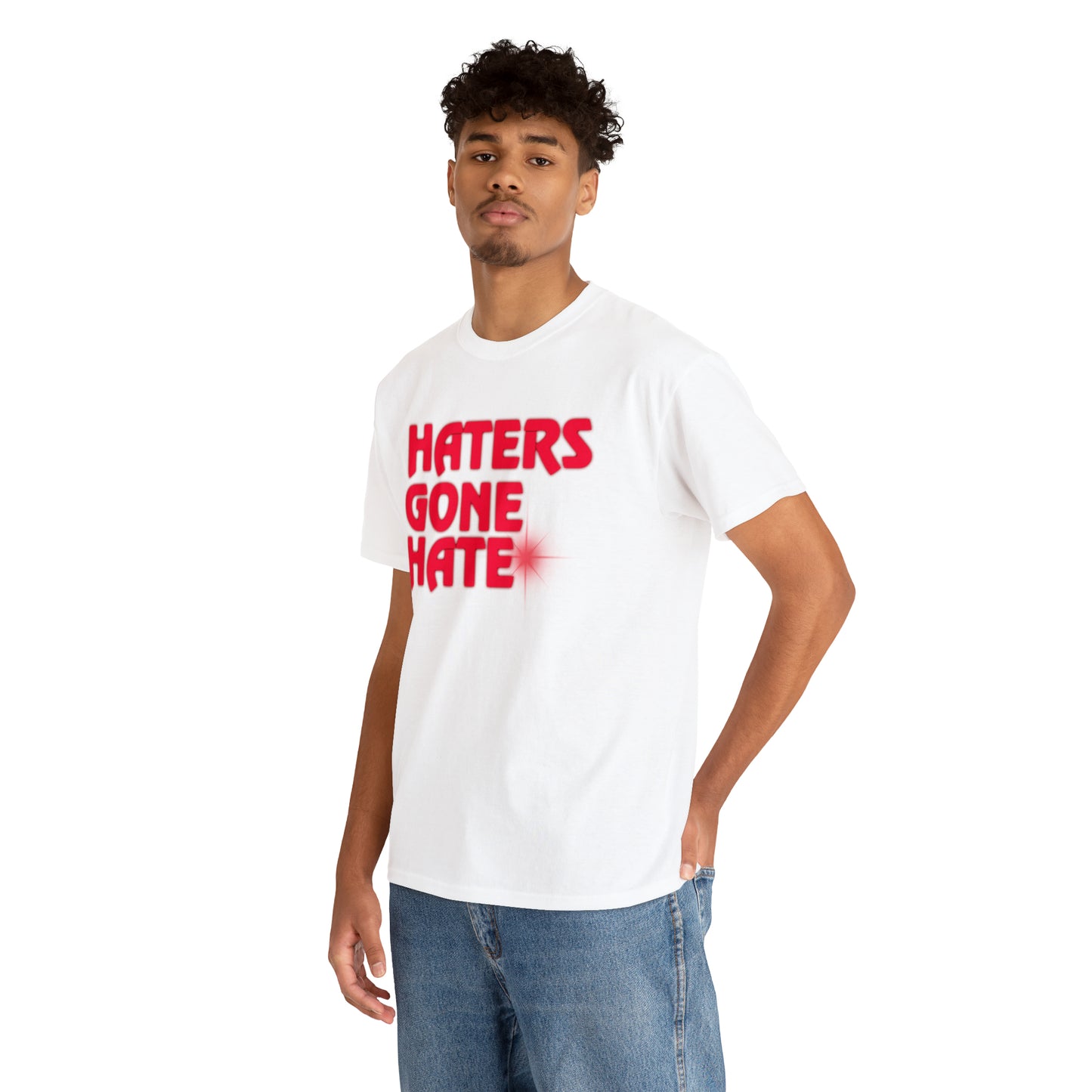Haters Gone Hate Unisex Heavy Cotton Tee