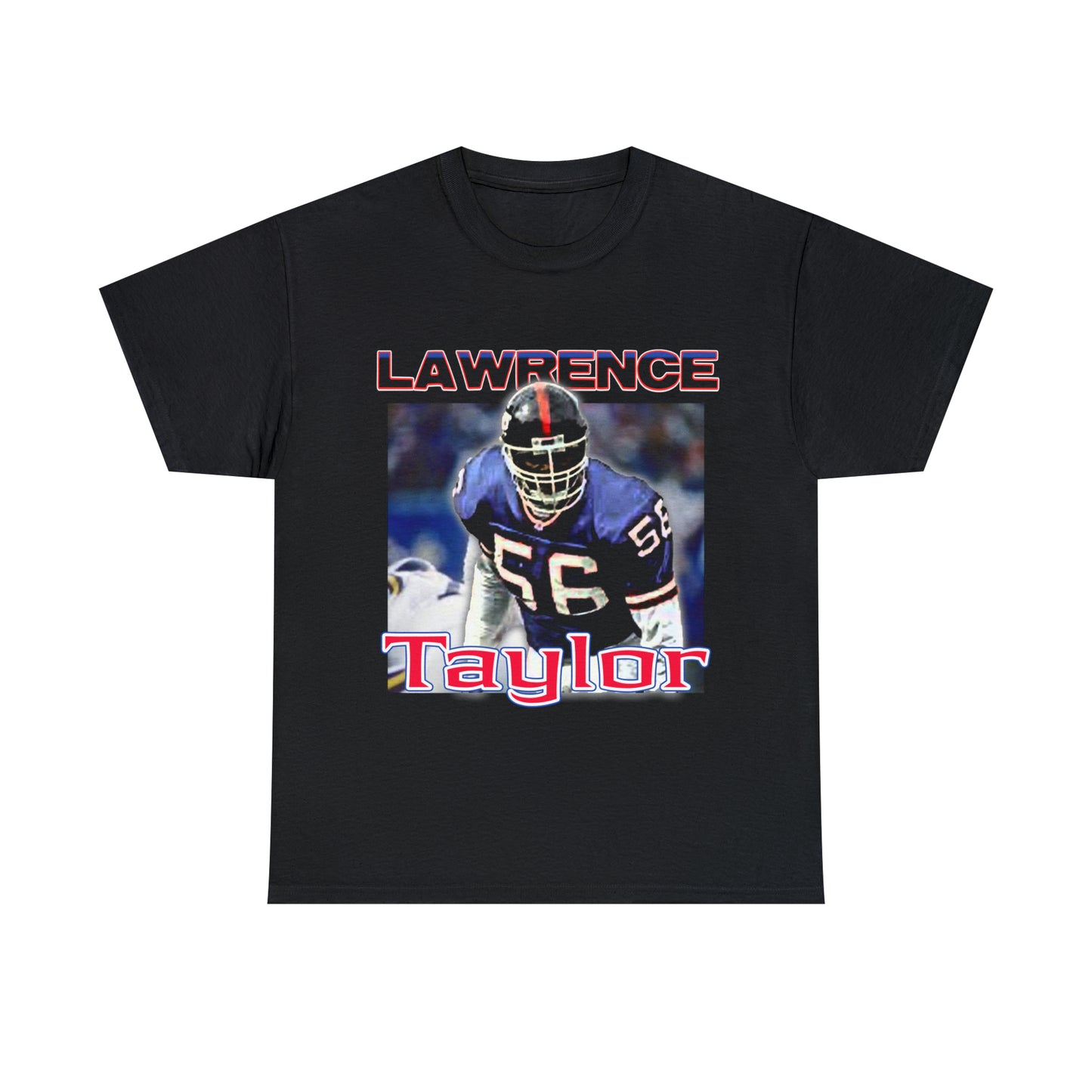 Lawrence Taylor NFL New York Giants Legend Unisex Heavy Cotton Tee