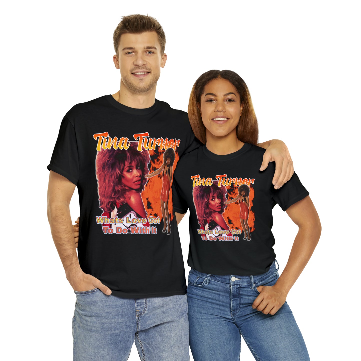 Tina Turner What's Love Got Do With It Unisex Heavy Cotton Tee