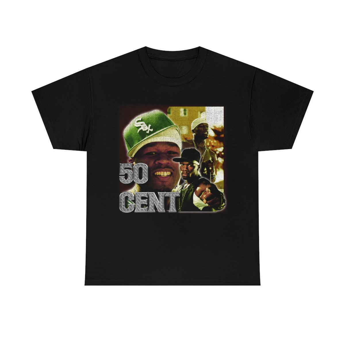 50 Cent Hiphop Legend Unisex Heavy Cotton Tee