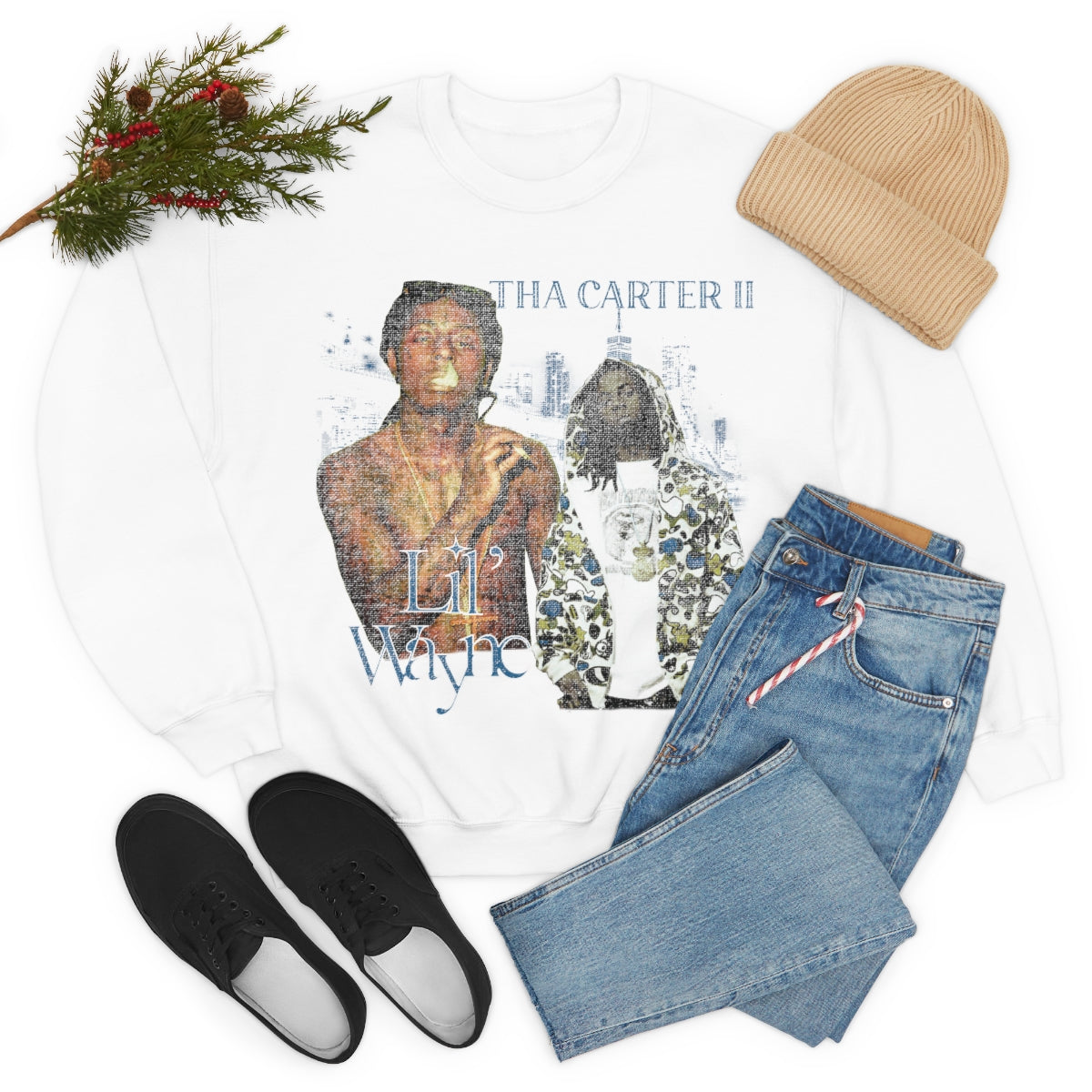 Lil’Wayne Rap legendUnisex Heavy Blend™ Crewneck Sweatshirt