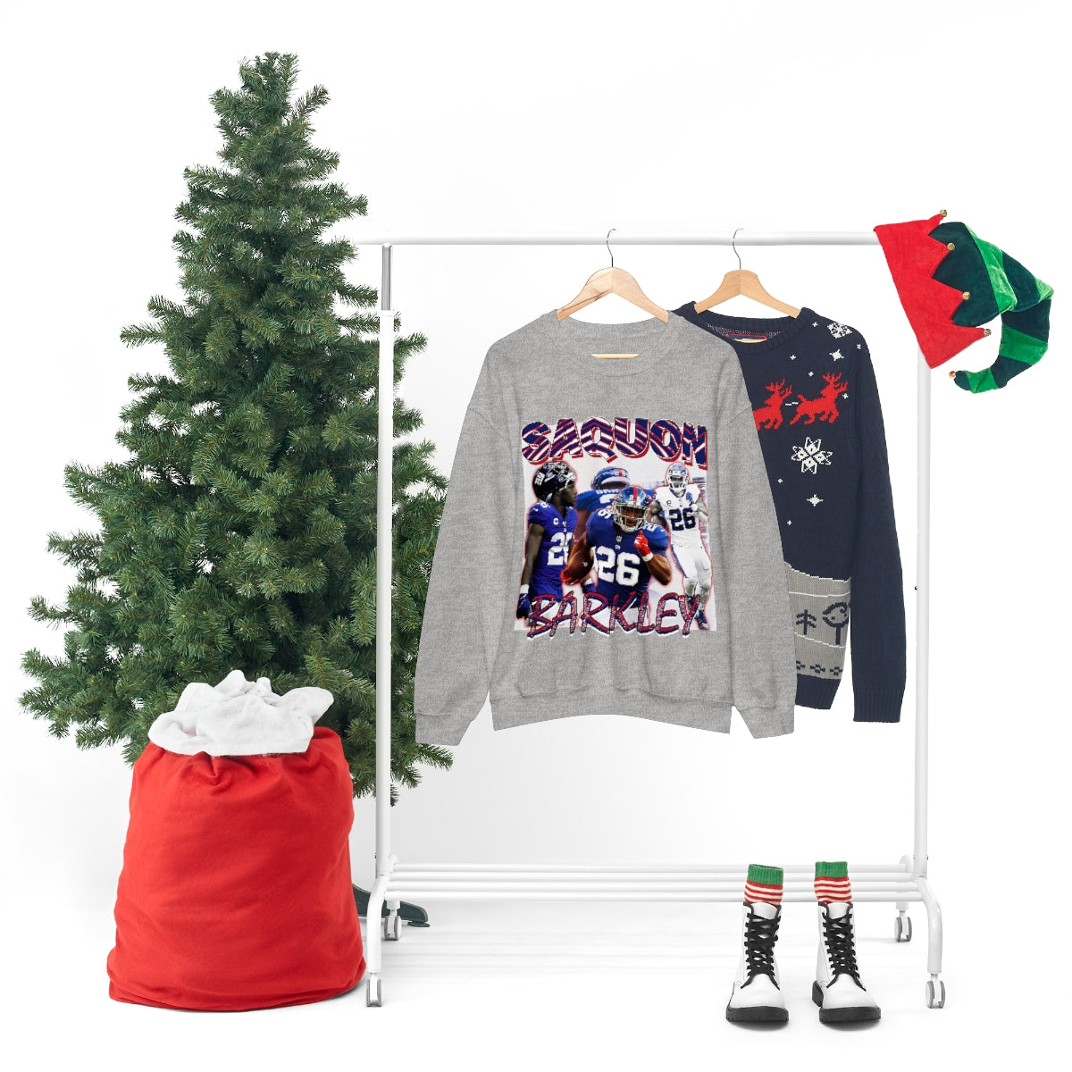 Saquon Barkley New York Football Star Unisex Heavy Blend™ Crewneck Sweatshirt