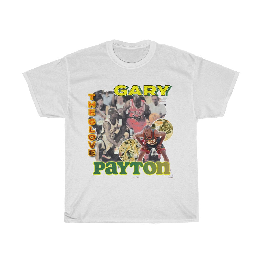 Gary Payton The Glove Seattle SuperSonics NBA 75 Unisex Heavy Cotton Tee