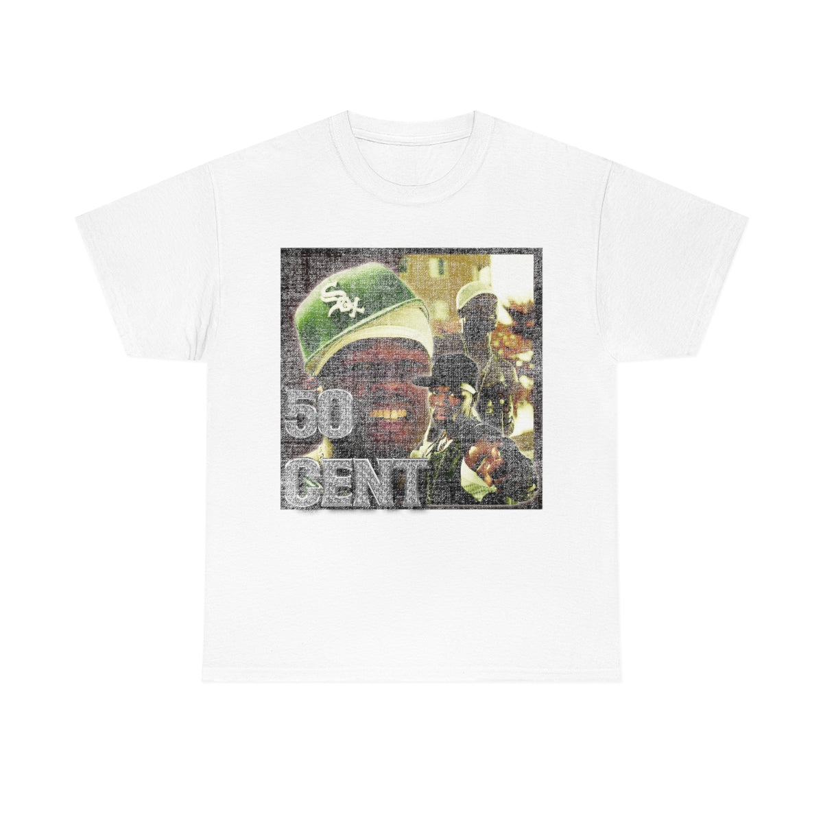 50 Cent Hiphop Legend Unisex Heavy Cotton Tee