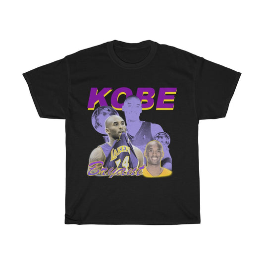 Kobe Bryant Lakers Legend NBA 75 Unisex Heavy Cotton Tee