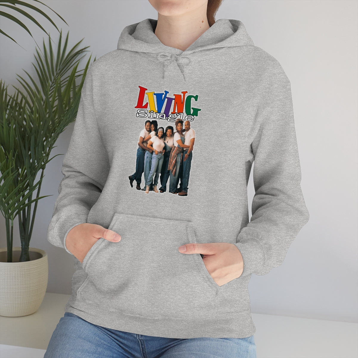 Living Single 90s TV Sitcom Unisex Heavy Blend™ Hooded Sweatshirt