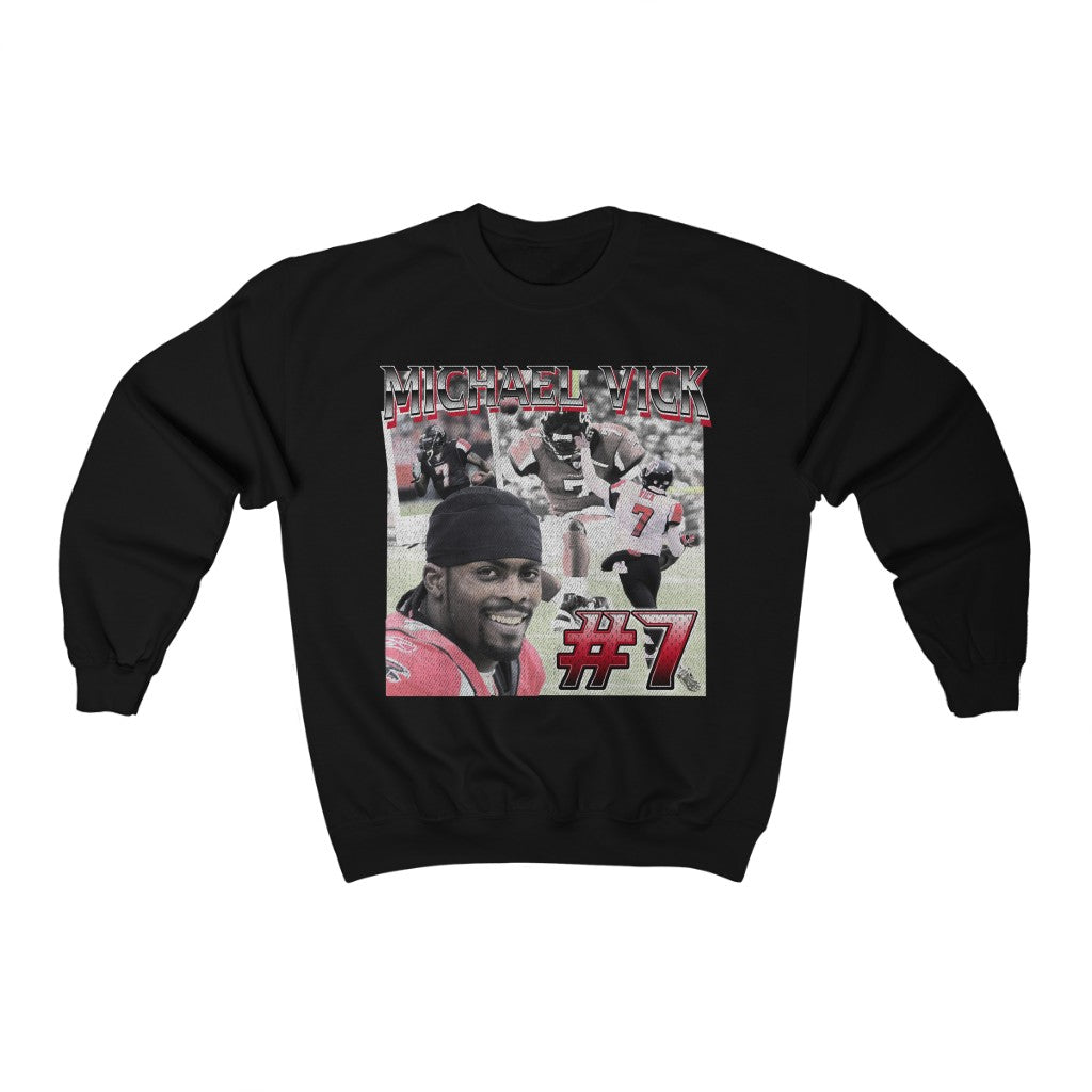 Michael Vick Atlanta Football Legend  Unisex Heavy Blend™ Crewneck Sweatshirt