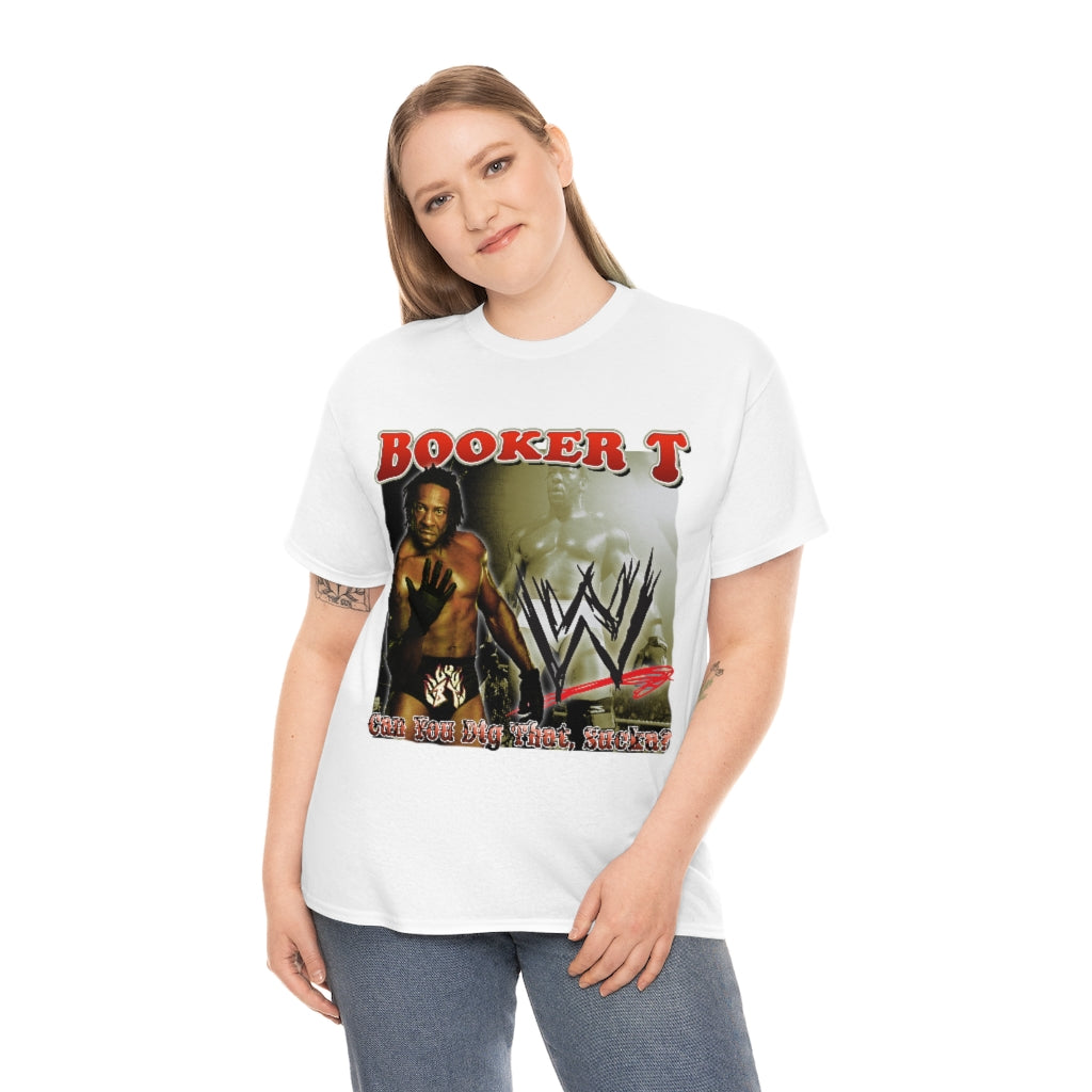 Booker T Wrestling Legend Unisex Heavy Cotton Tee