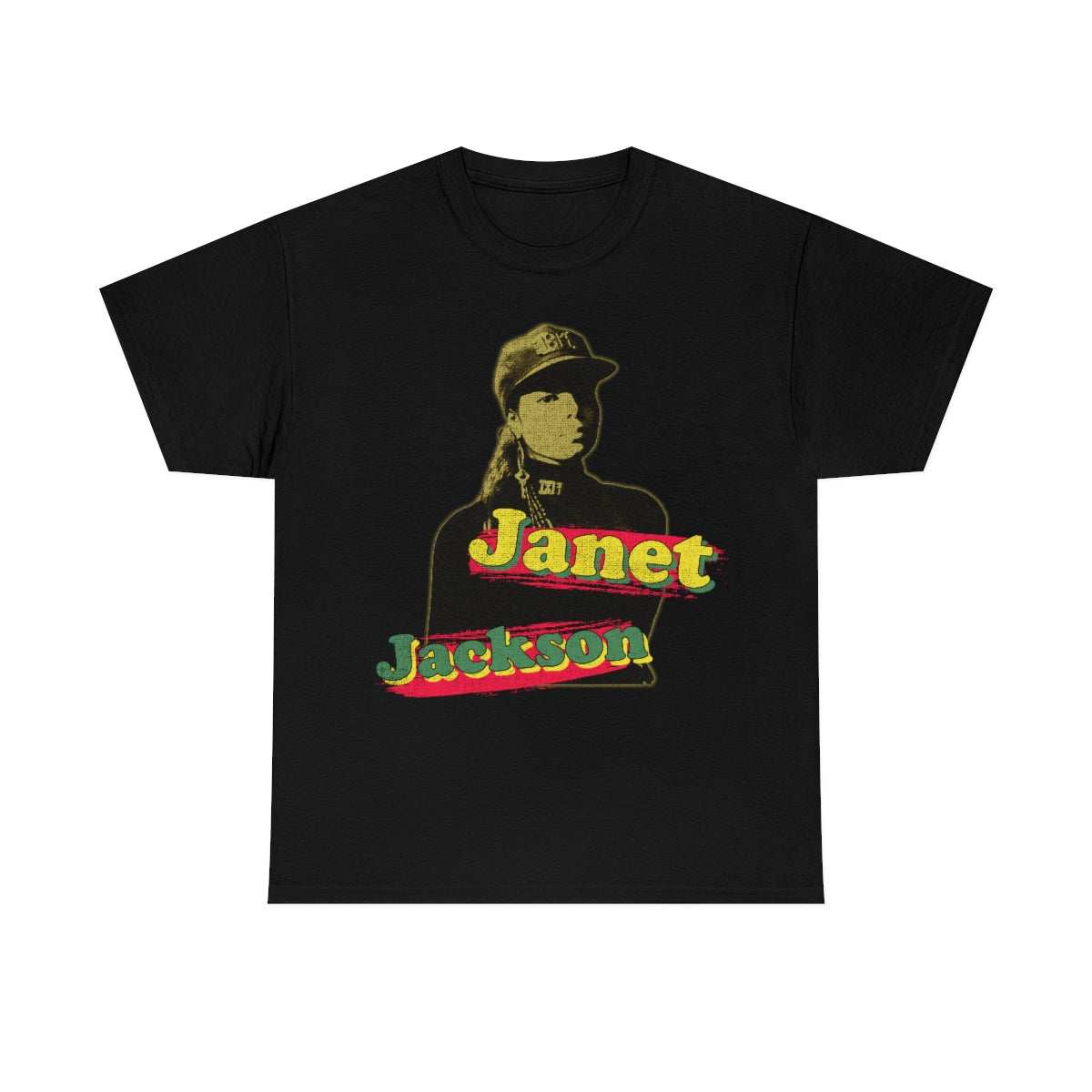 Janet Jackson RnB/Pop Legend Unisex Heavy Cotton Tee