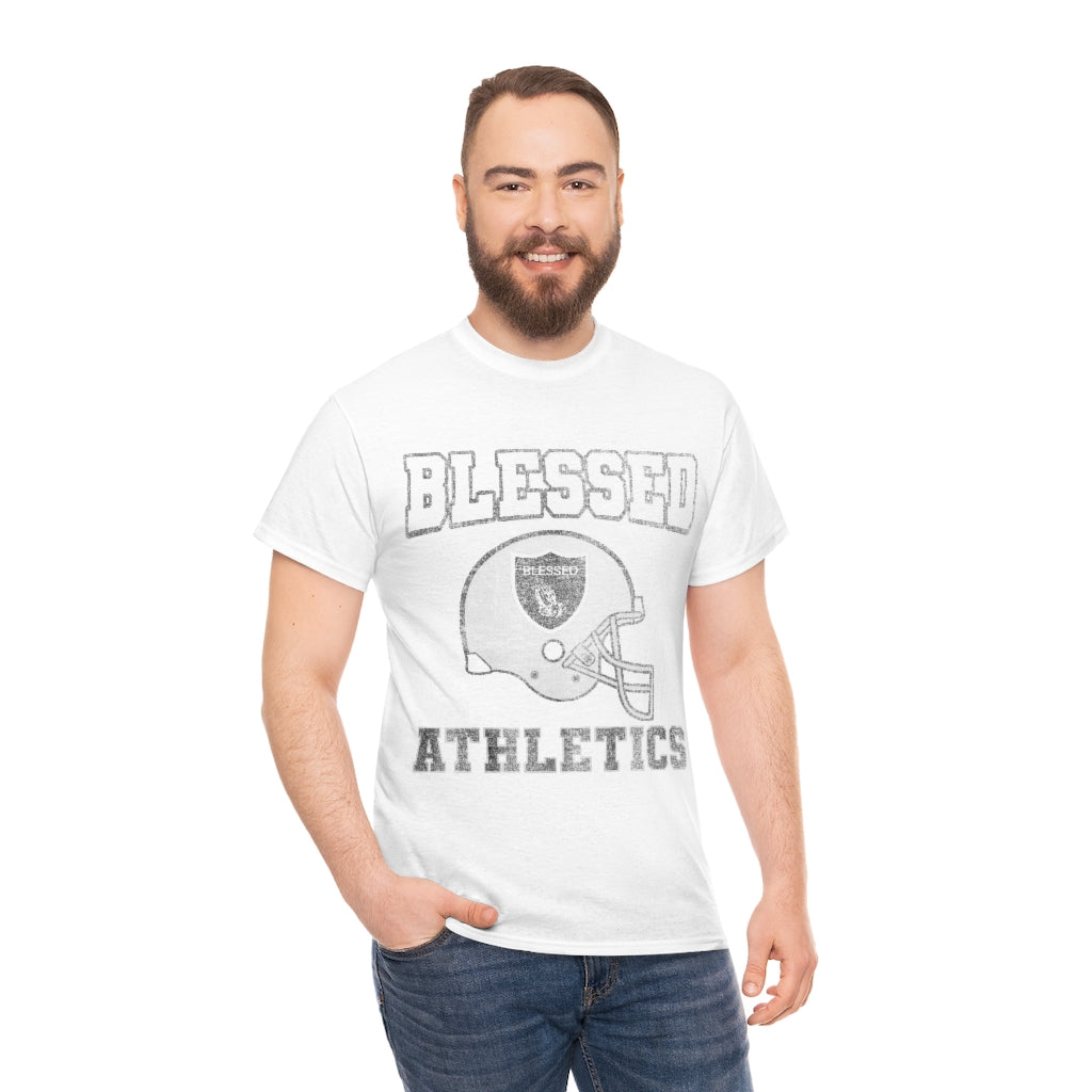 Blessed Athletics Football Unisex Heavy Cotton Tee
