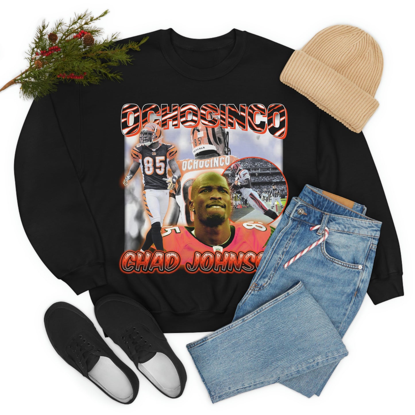 Chad Johnson Ochocinco Unisex Heavy Blend™ Crewneck Sweatshirt