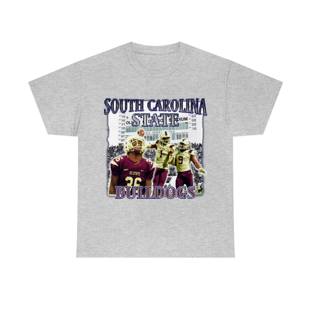 South Carolina State Bulldogs HBCU Football Unisex Heavy Cotton Tee