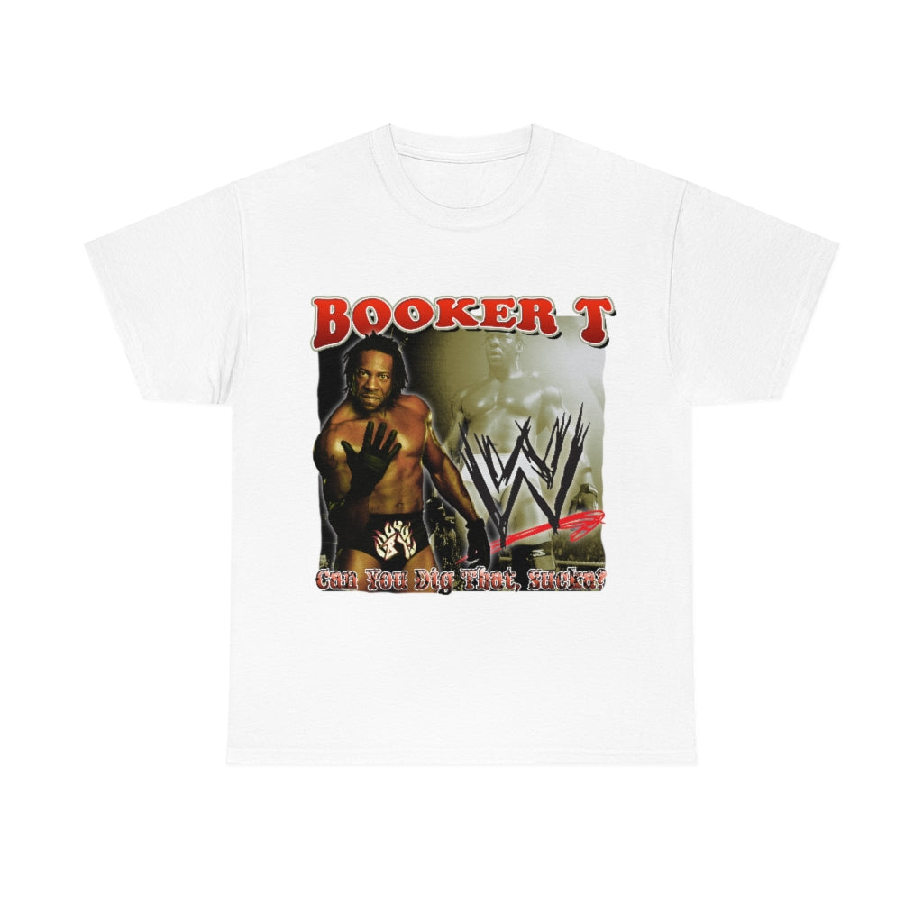 Booker T Wrestling Legend Unisex Heavy Cotton Tee