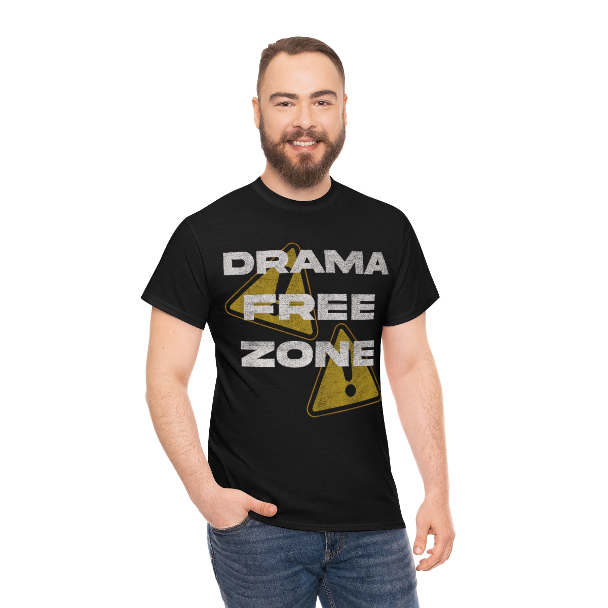 Drama Free Zone Unisex Heavy Cotton Tee